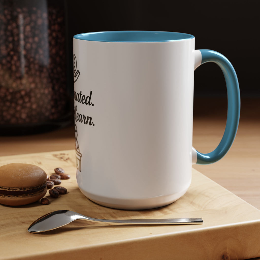 Inspirational Donor Coffee Mug - I Donated. They Learn. Fundraising Gift, Teacher Appreciation, Charity Support, Classroom Mug