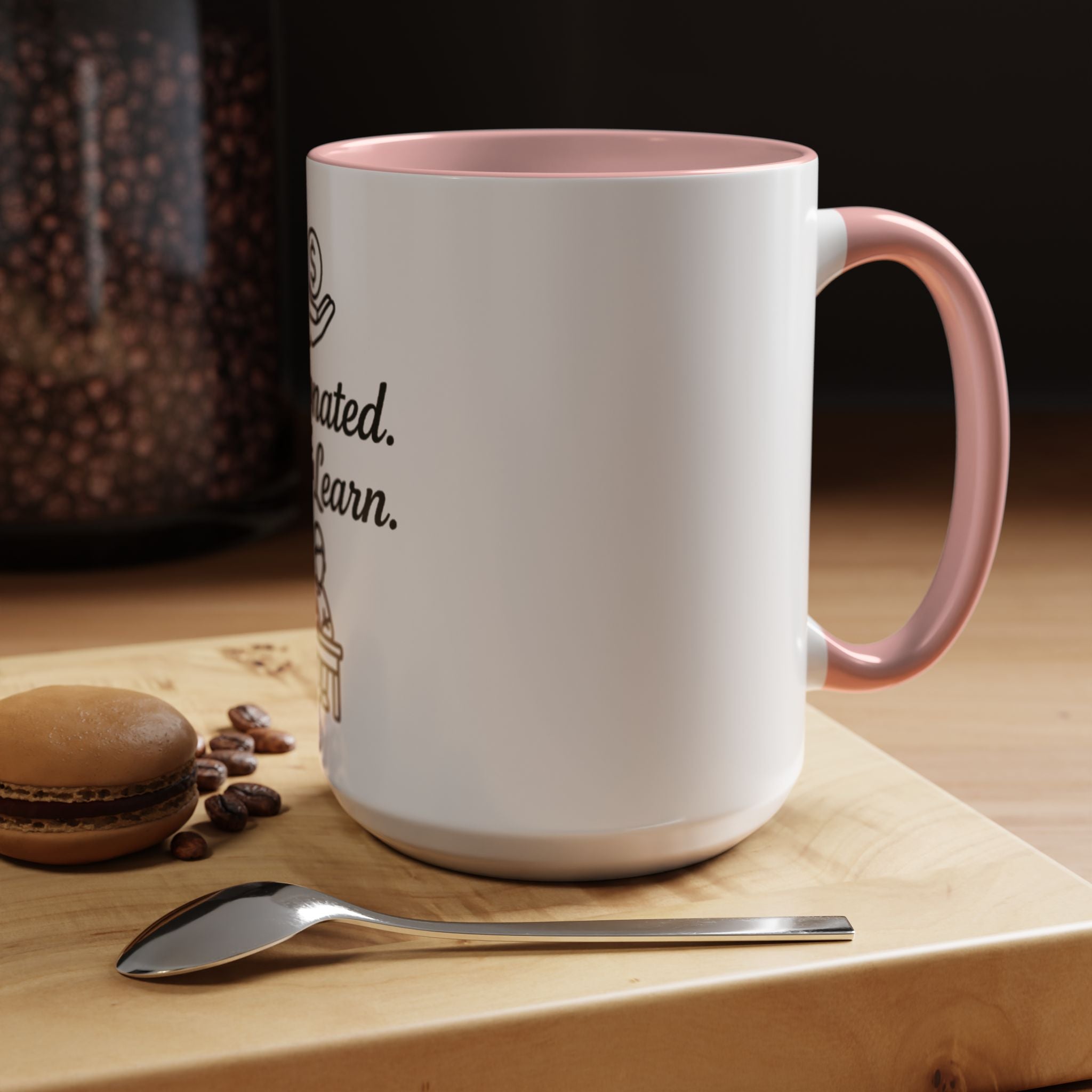 Inspirational Donor Coffee Mug - I Donated. They Learn. Fundraising Gift, Teacher Appreciation, Charity Support, Classroom Mug
