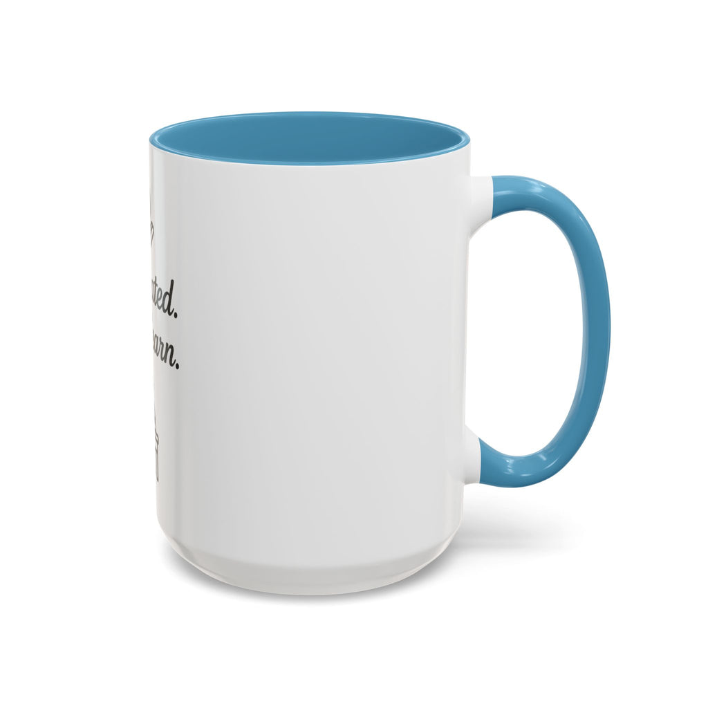 Inspirational Donor Coffee Mug - I Donated. They Learn. Fundraising Gift, Teacher Appreciation, Charity Support, Classroom Mug
